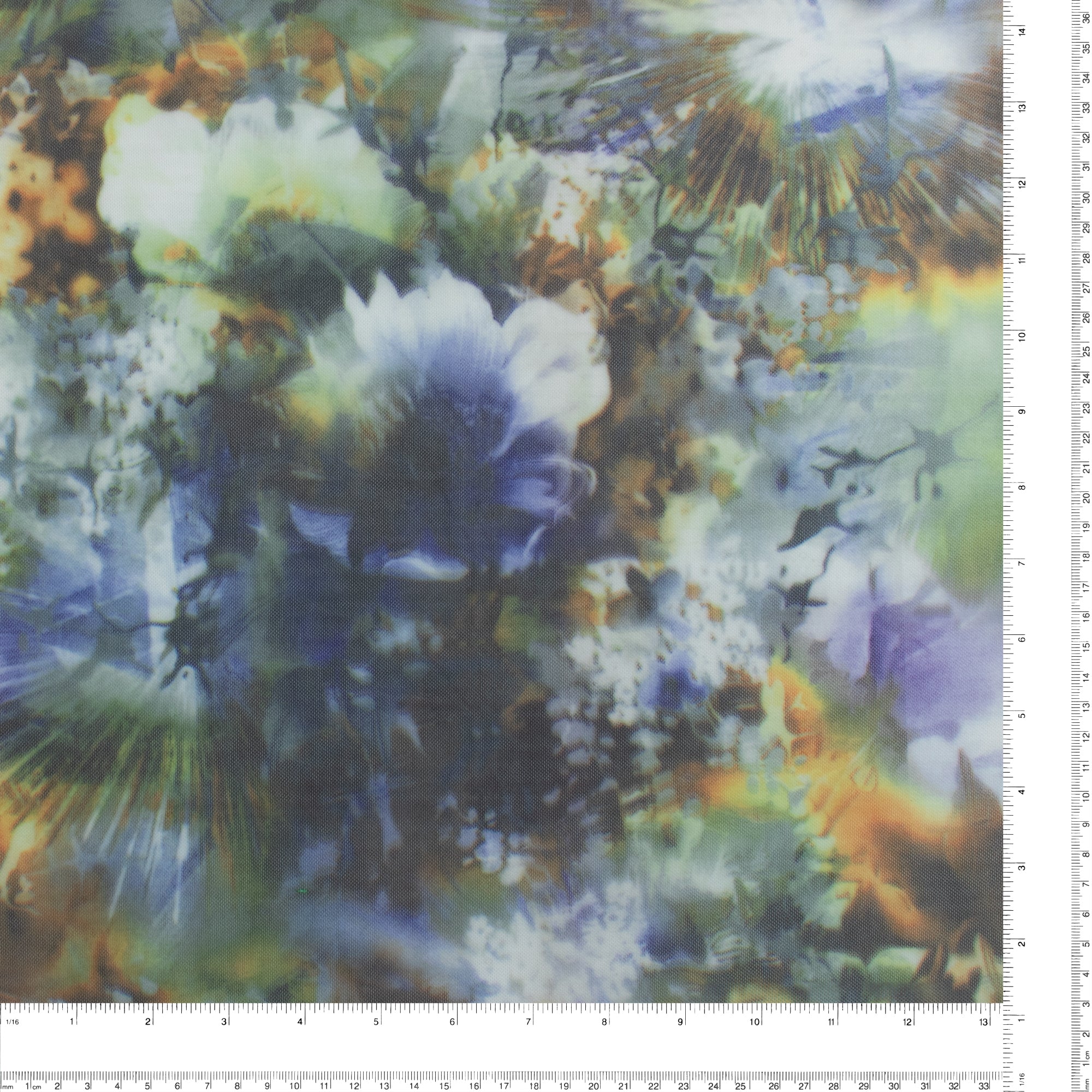 Digital Printed Mesh - Eloise - 006 - Topaz - Image 3