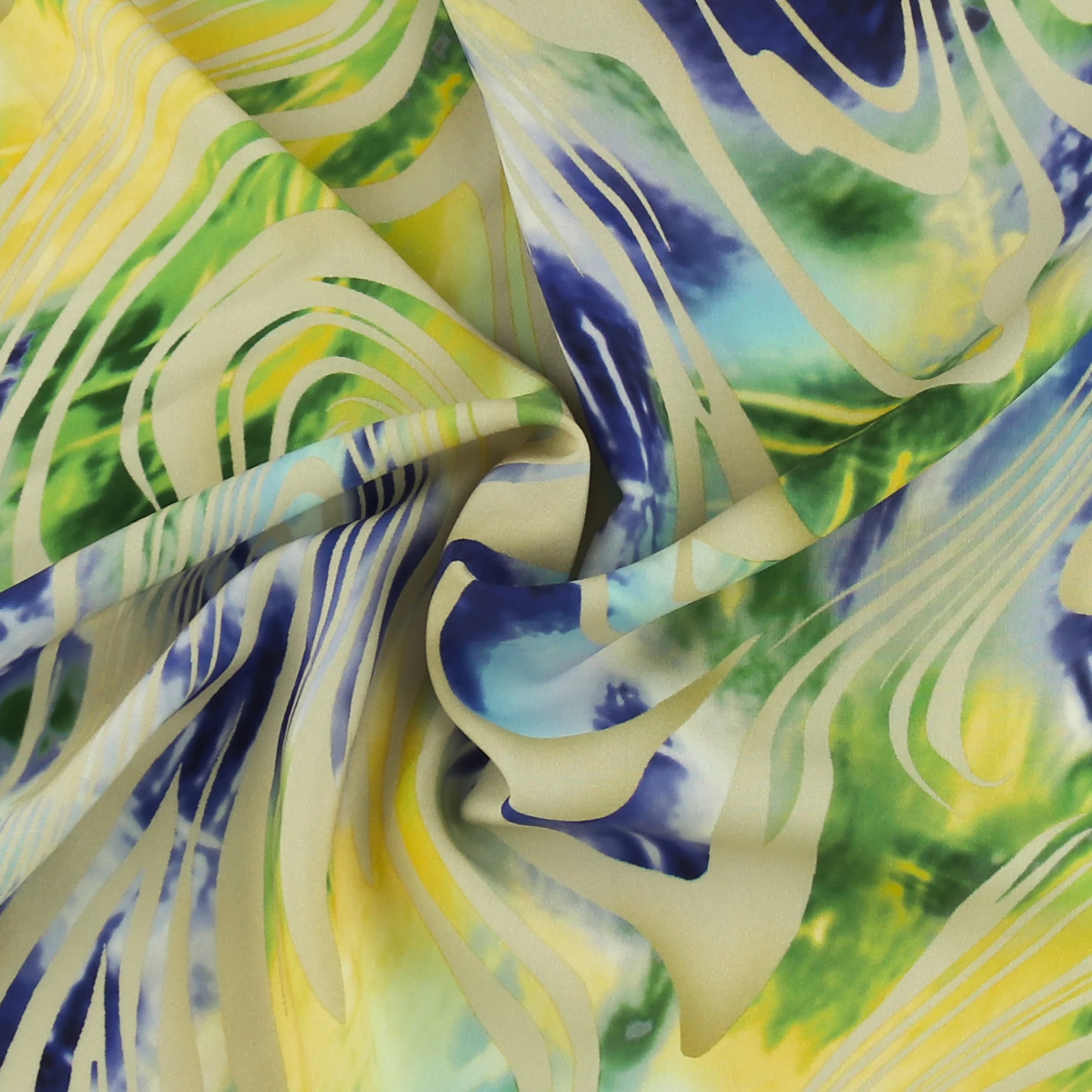 Digital Printed Rayon Poplin - DAPHNE - 002 - Multicolor - Image 2