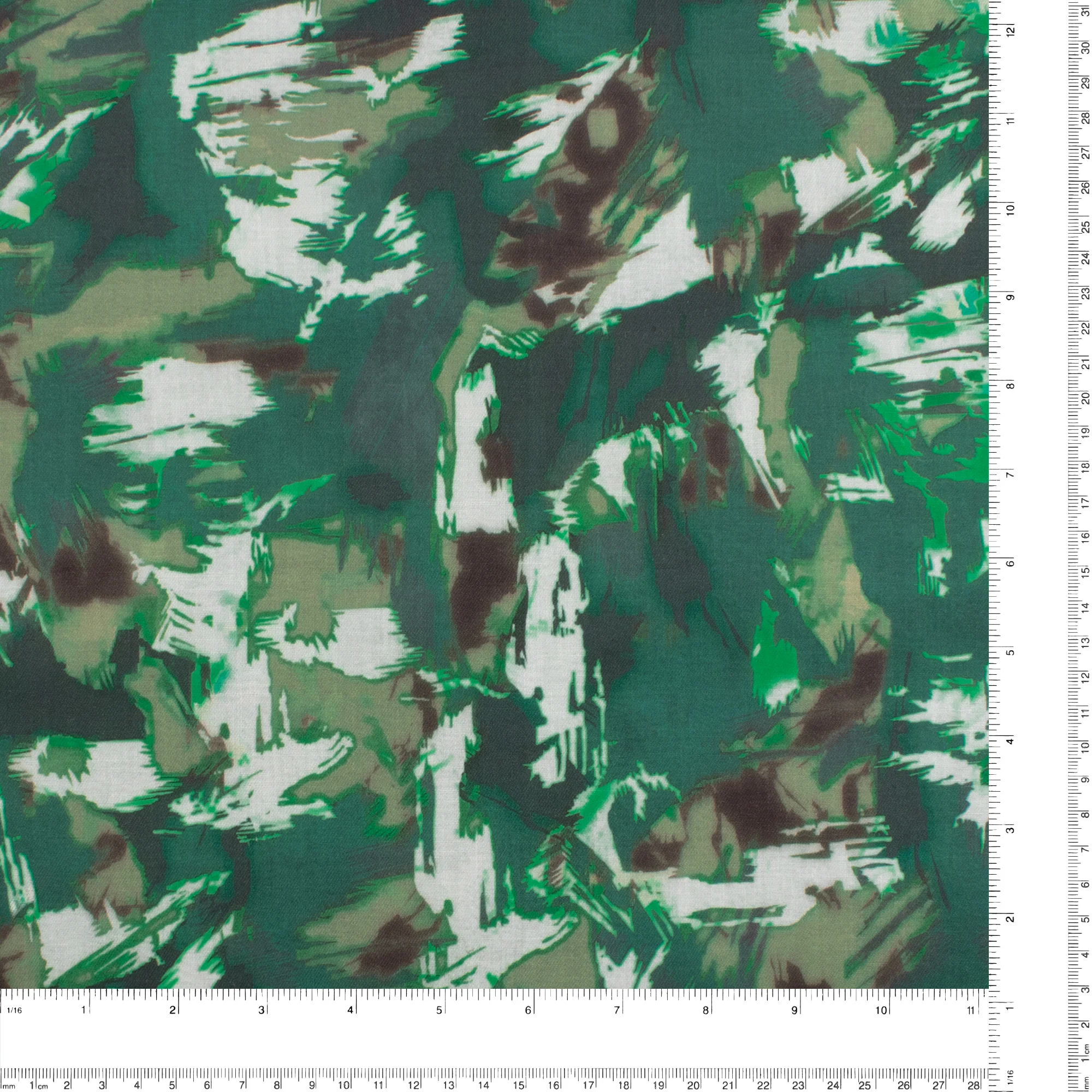 Digital Printed Twill - PRIYA - 002 - Green - Image 3