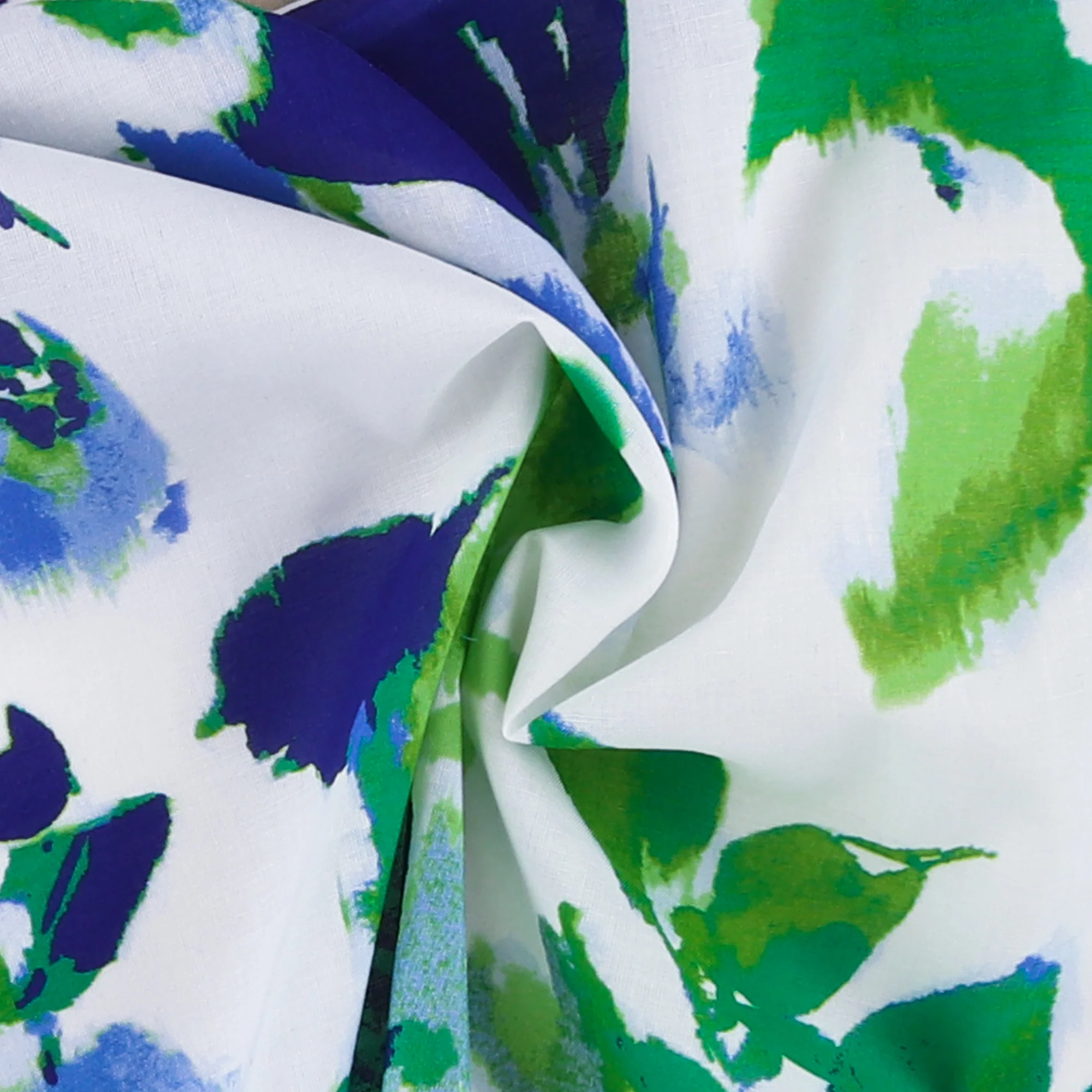 Digital Printed Voile - PASTEL - 008 - Blue - Image 2