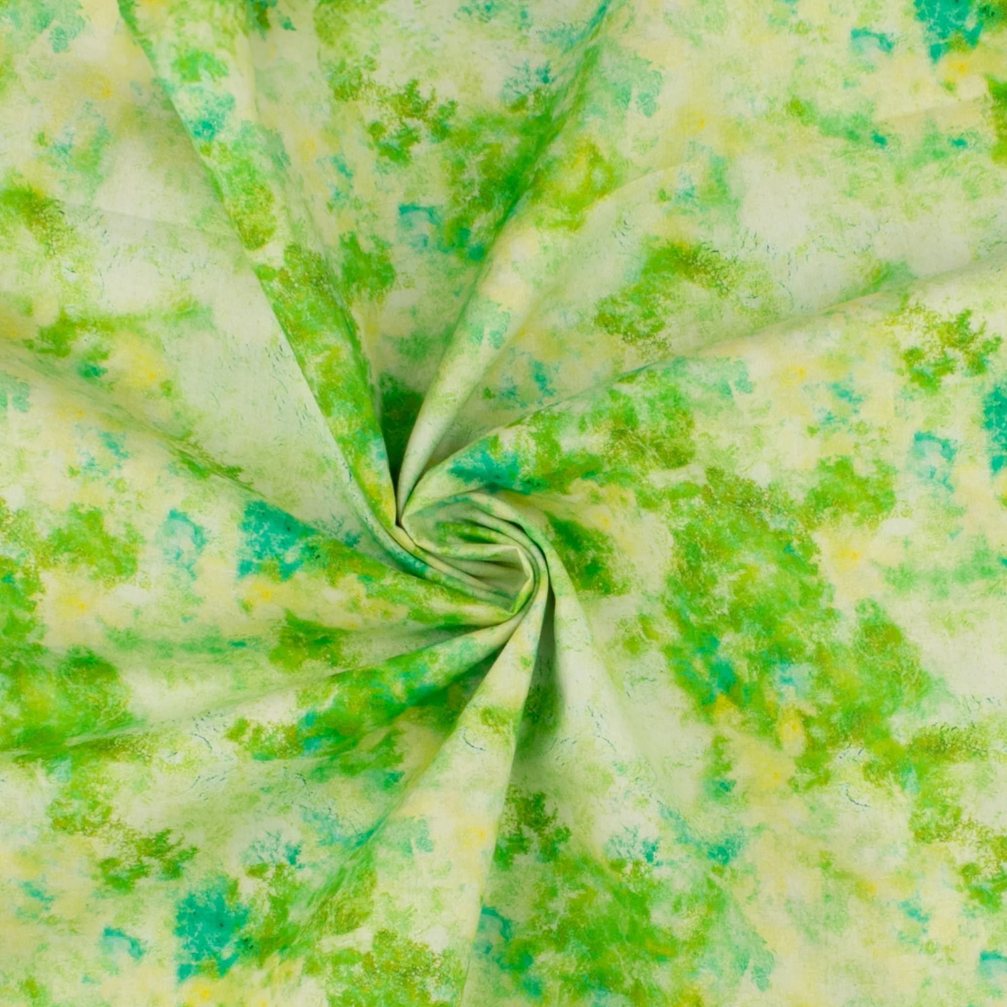Digital Printed Voile - SOFIA - 007 - Green - Image 2