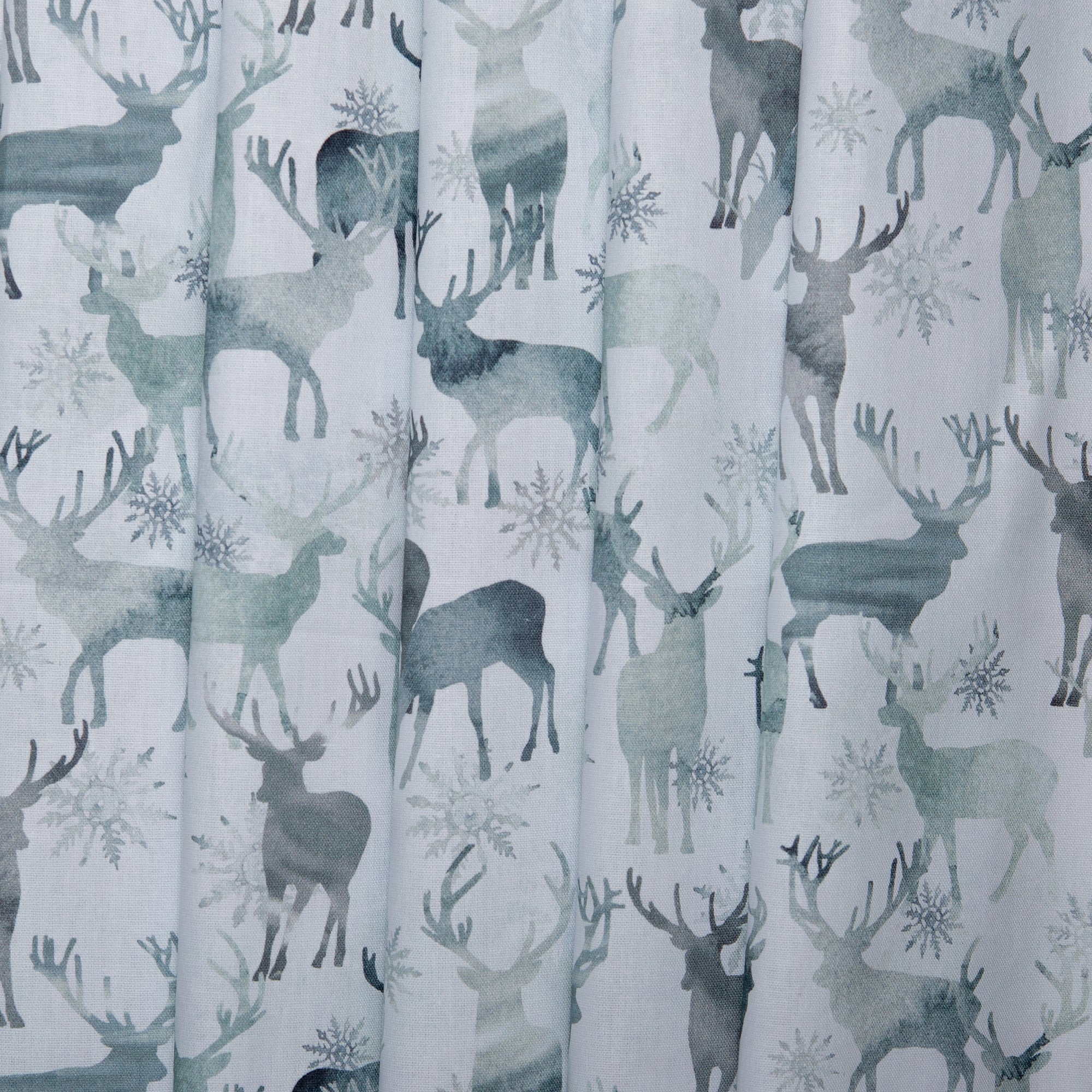 DIGITAL Woodland Holiday - Deer - Silver - Image 4
