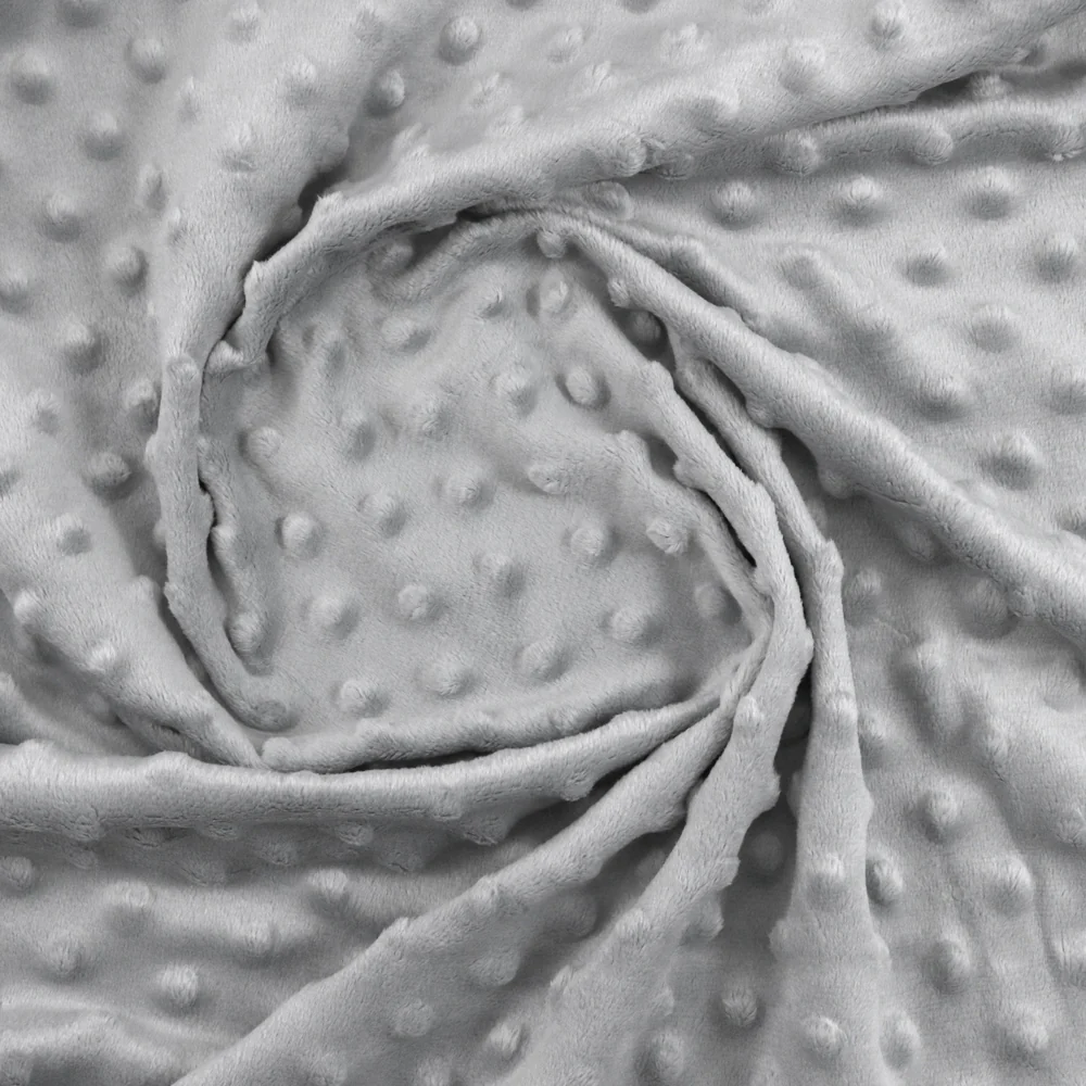 Dimple Micro Chenille - Light Grey - Image 3