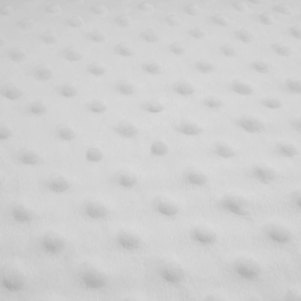 Dimple Micro Chenille - White