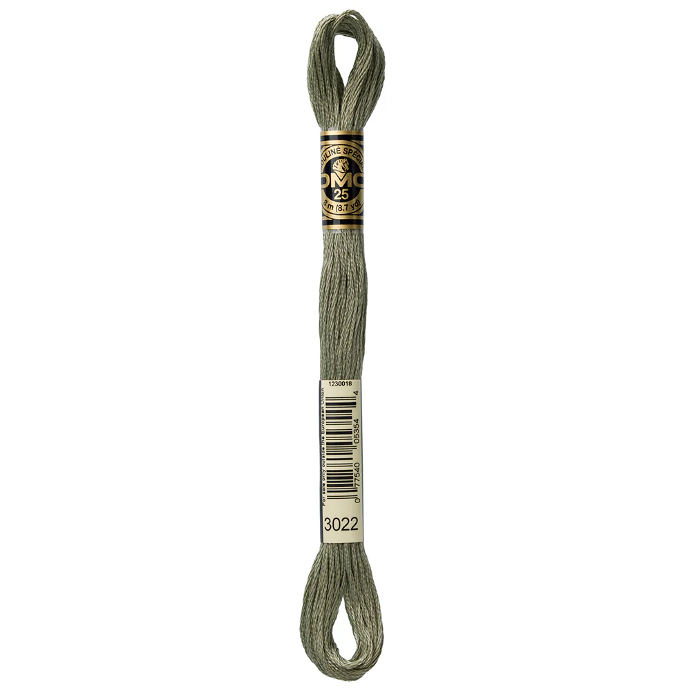 DMC #117 - Six Strand Embroidery Floss - 3022