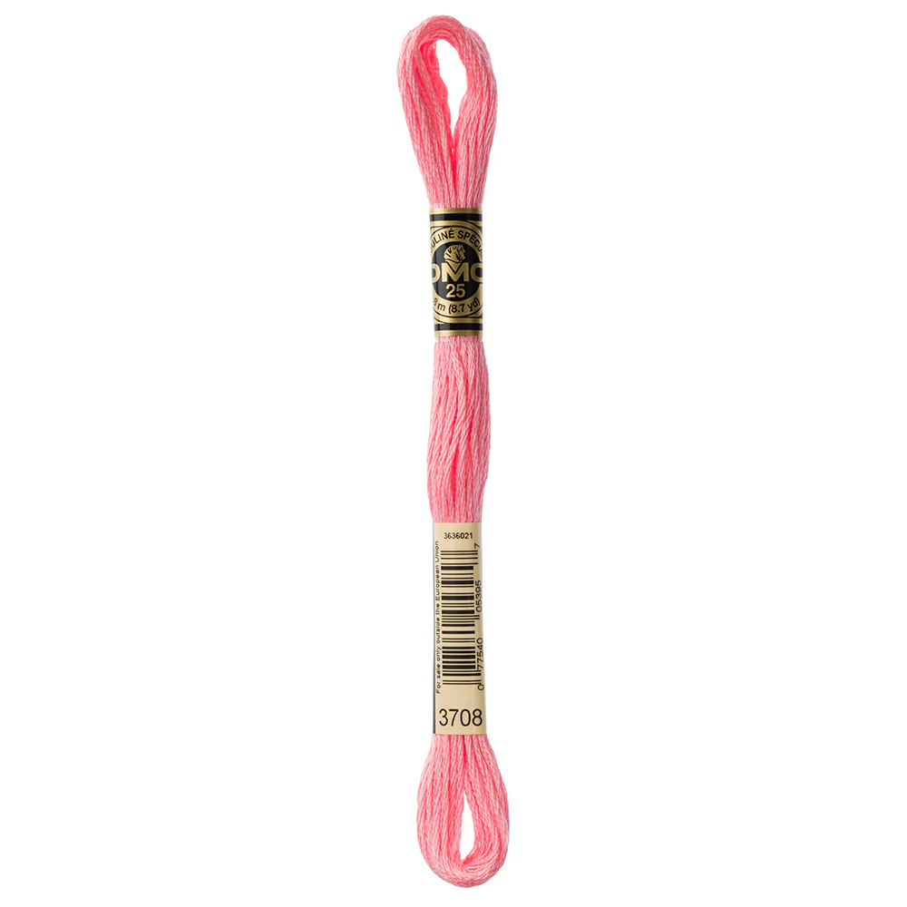 DMC #117 - Six Strand Embroidery Floss - 3708