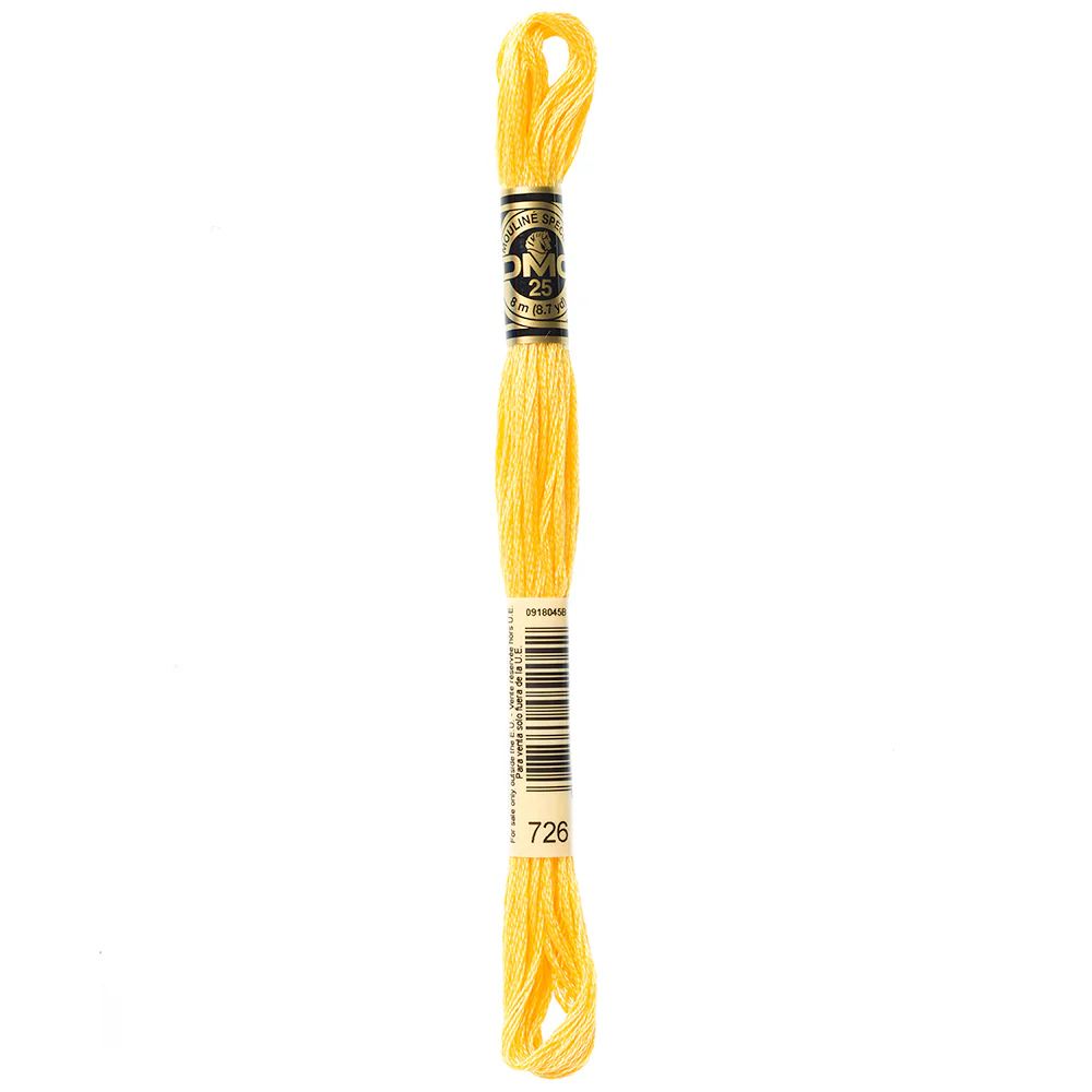 DMC #117 - Six Strand Embroidery Floss - 726