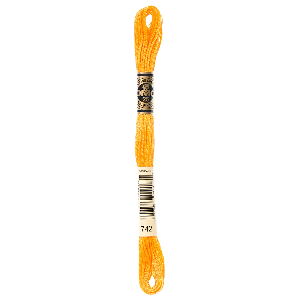 DMC #117 - Six Strand Embroidery Floss - 742