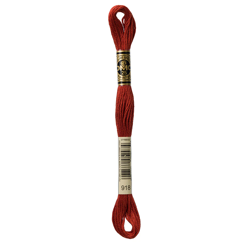 DMC #117 - Six Strand Embroidery Floss - 918
