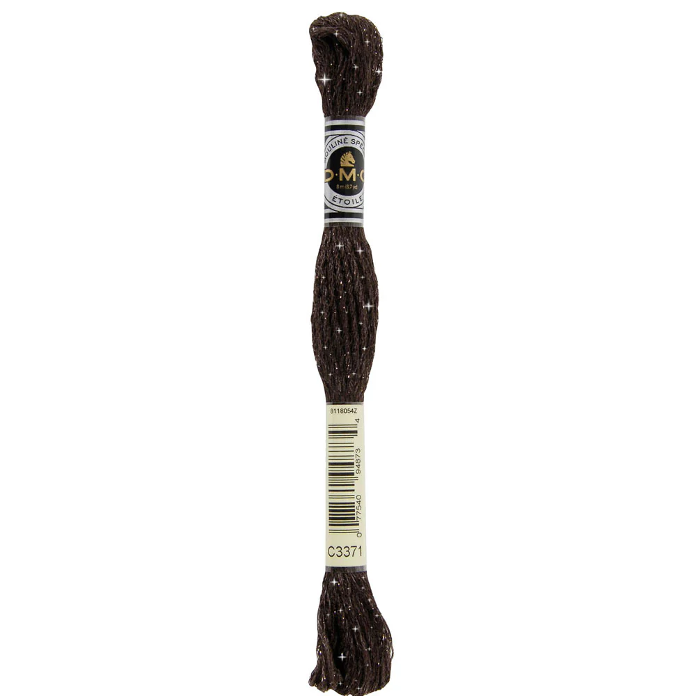 DMC #617 Mouliné Étoile Floss 8m - Black Brown