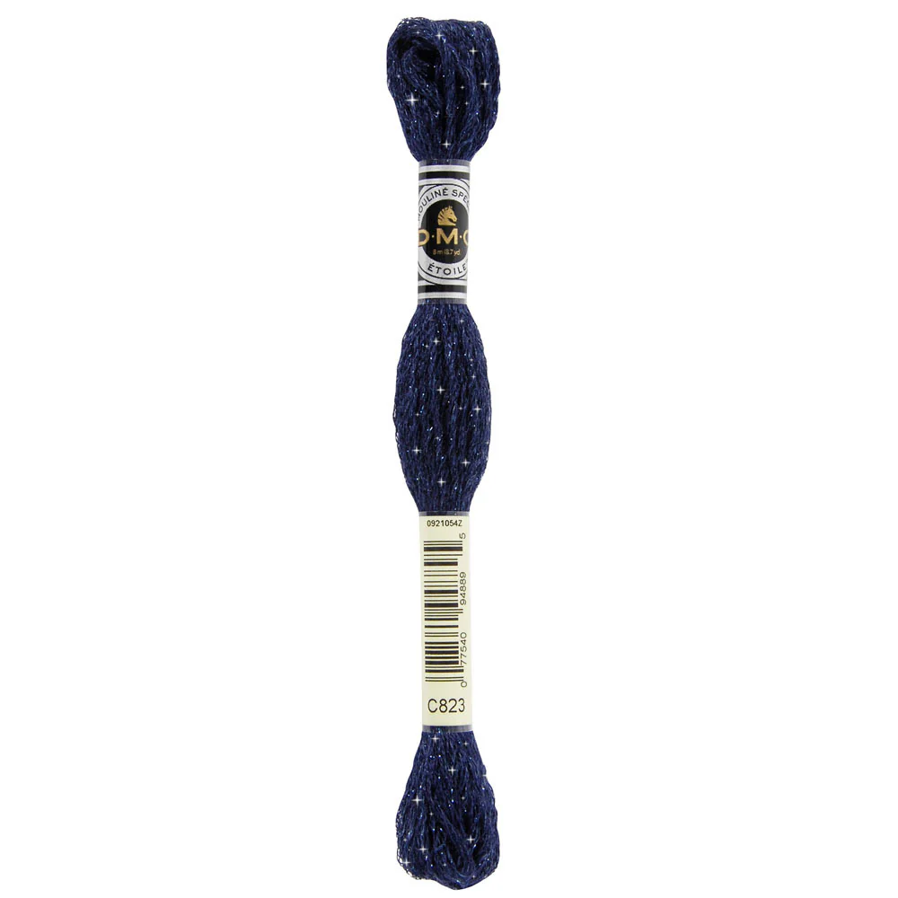 DMC #617 Mouliné Étoile Floss 8m - Dark Navy Blue