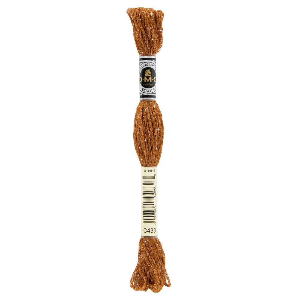 DMC #617 Mouliné Étoile Floss 8m - Medium Brown