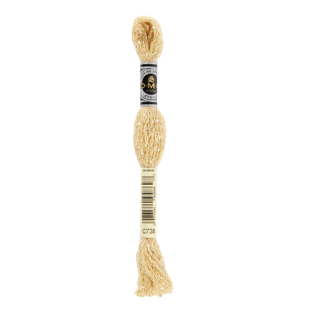 DMC #617 Mouliné Étoile Floss 8m - Very Light Tan