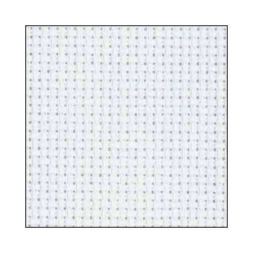 DMC CHARLES CRAFT #GD1438BX - 14 Count Gold Standard Aida - 20" x 24" - White