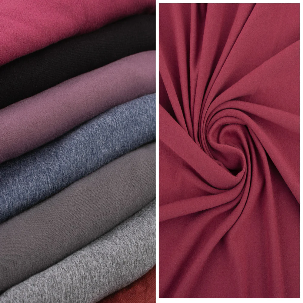Double Brushed Spandex Knit - 025 - Slate - Image 4