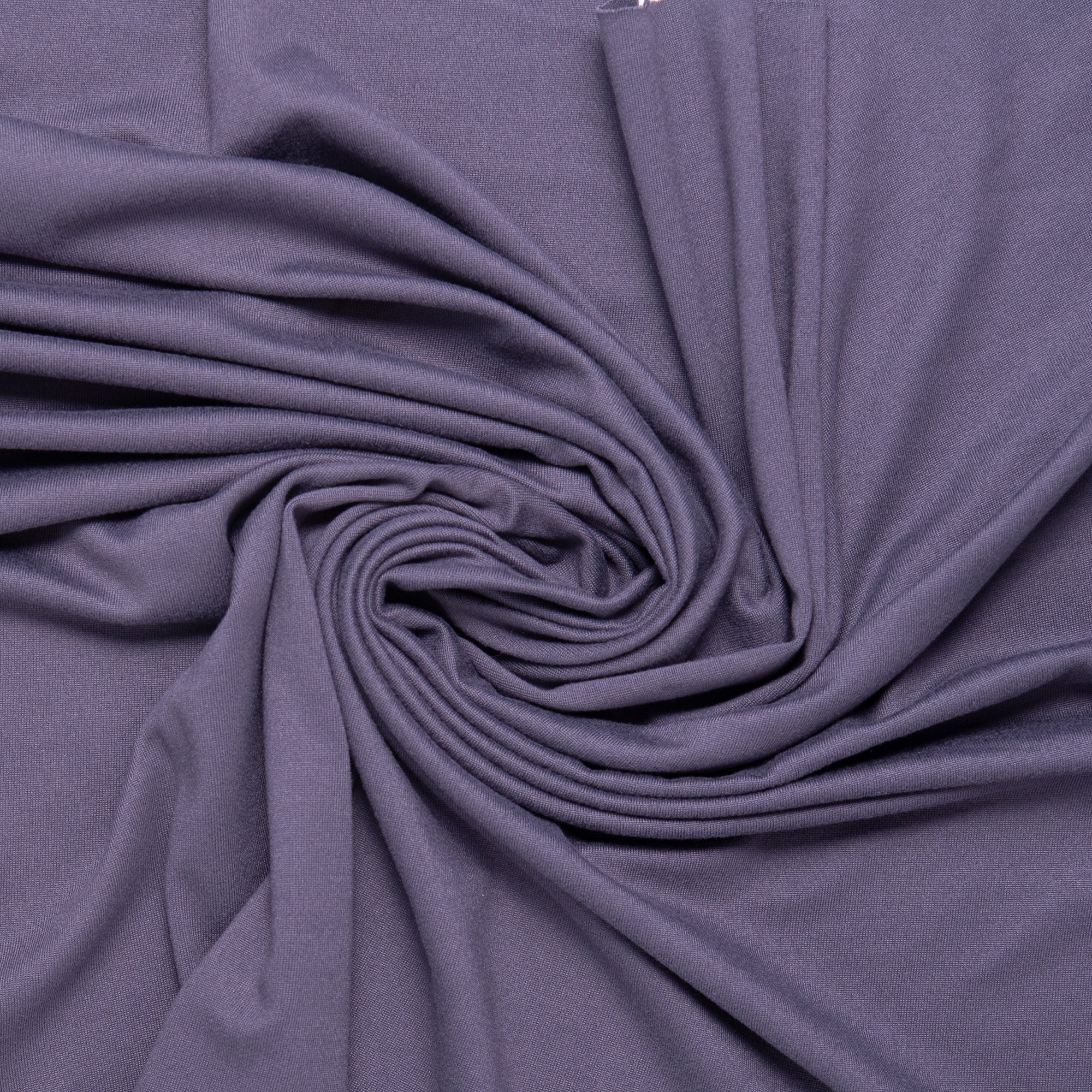 Double Brushed Spandex Knit - Grey - Image 2
