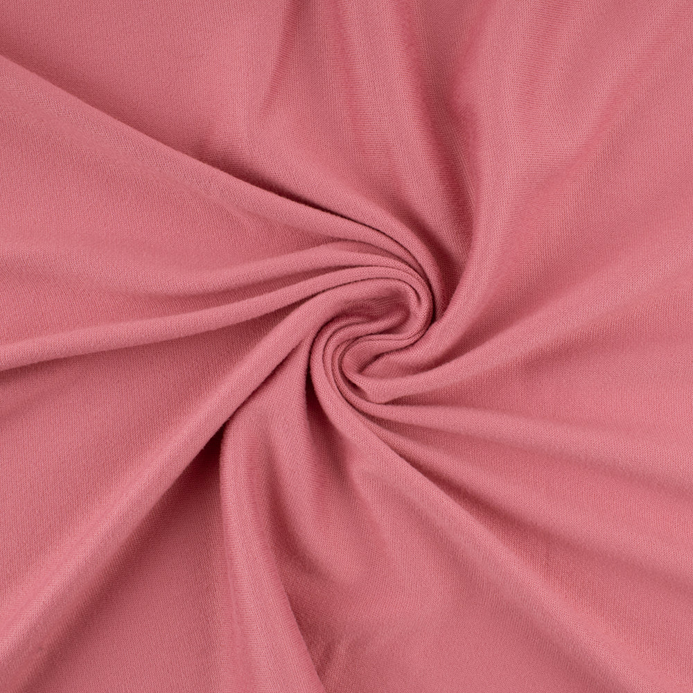 Double Brushed Spandex Knit - Pink - Image 2