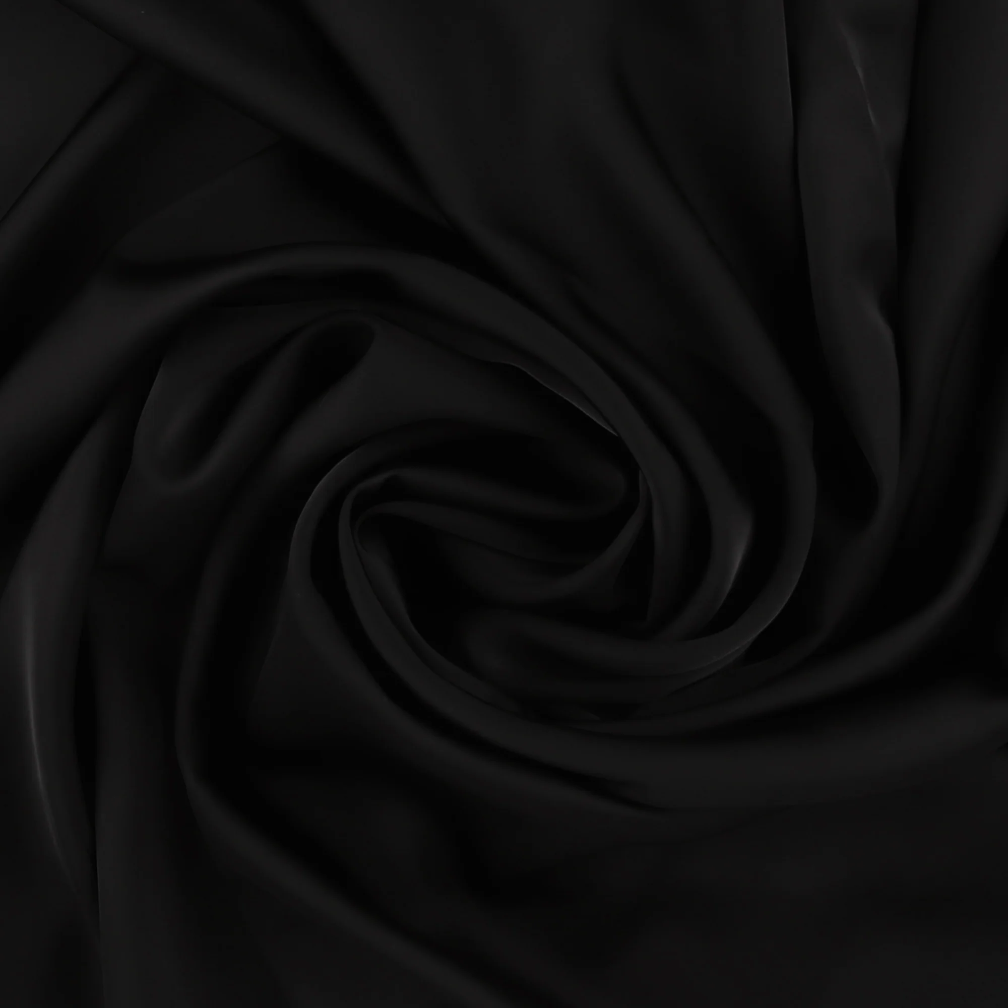 Double Satin Solid - SOIREE - 005 -Black - Image 2