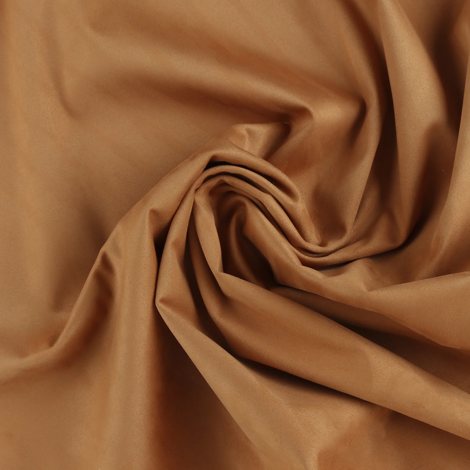Double Sided Faux Suede - ACADEMY - 001 - Cognac - Image 2
