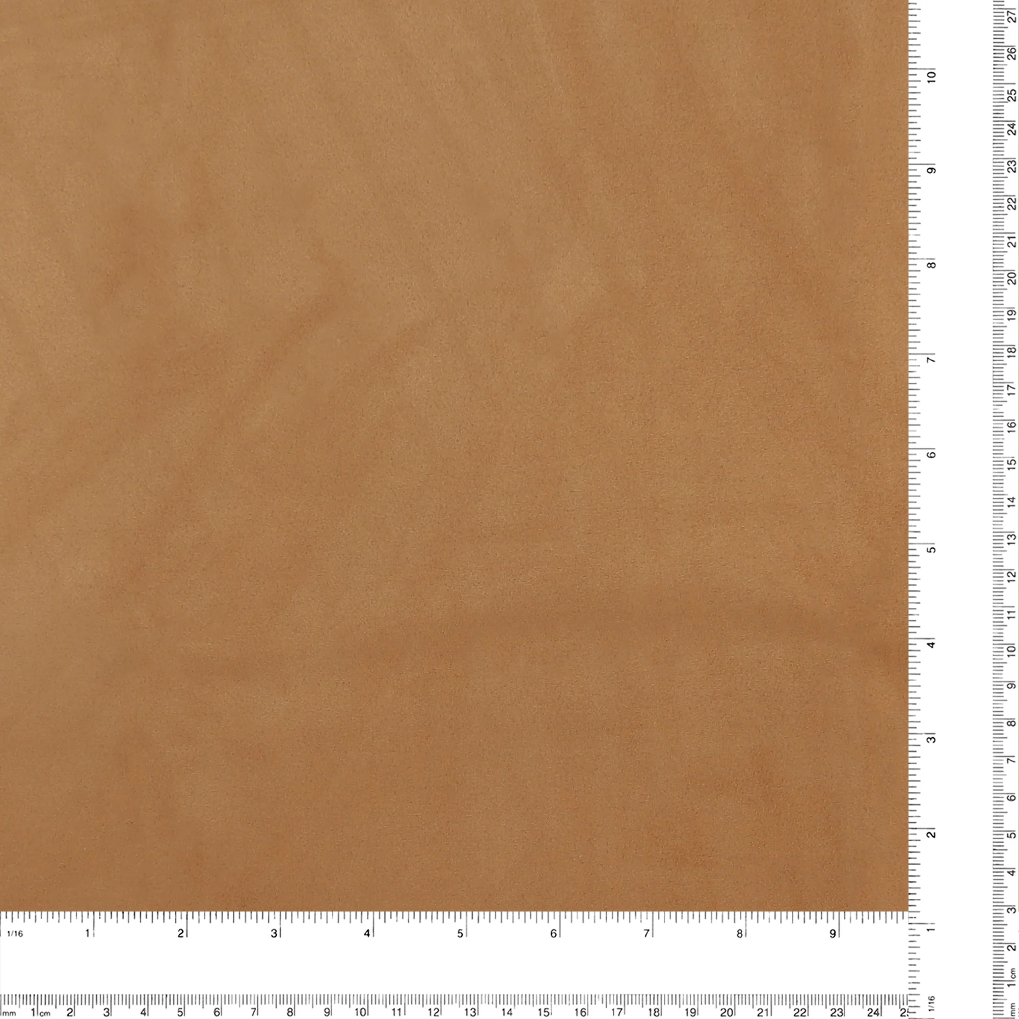 Double Sided Faux Suede - ACADEMY - 001 - Cognac - Image 3