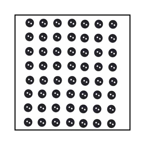 DRESS IT UP - Tiny Black Buttons