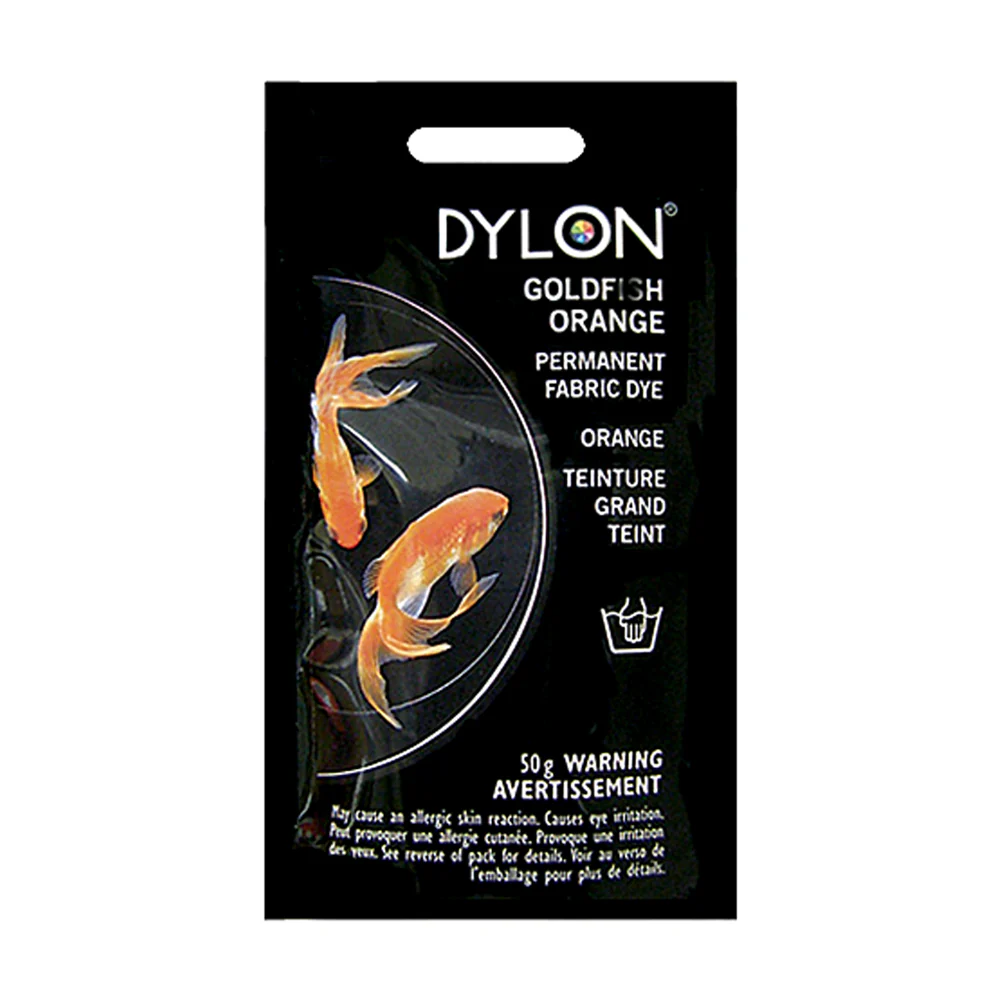 DYLON Permanent Fabric Dye - Goldfish Orange - Image 2