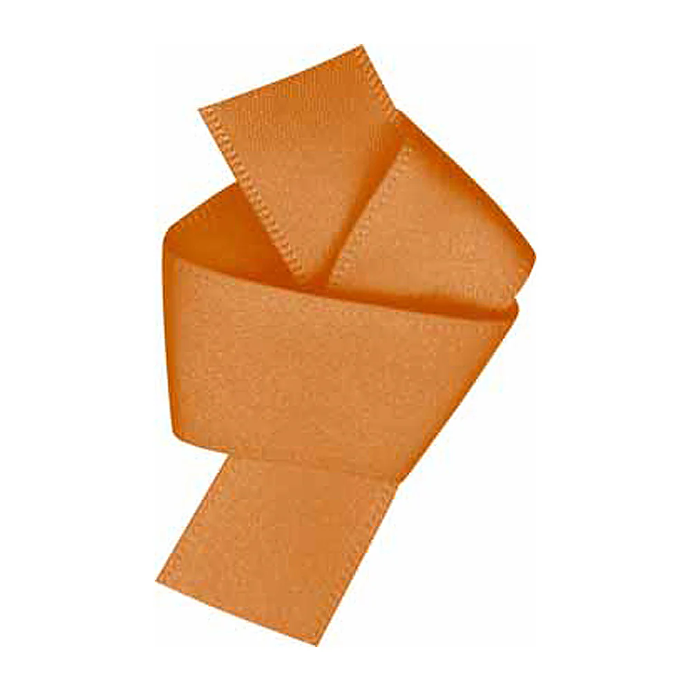 ELAN Double Face Satin Ribbon 18mm x 5m - Light Orange