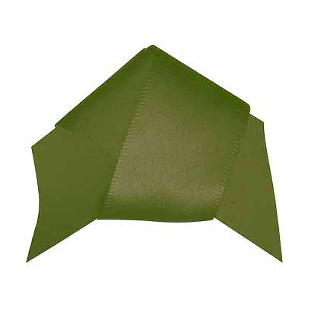 ELAN Double Face Satin Ribbon 25mm x 5m - Moss Green