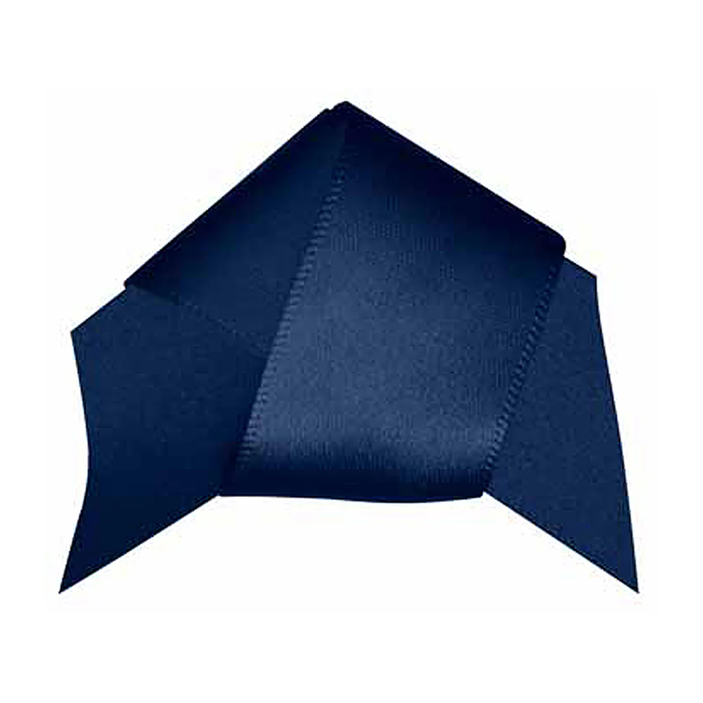 ELAN Double Face Satin Ribbon 25mm x 5m - Navy