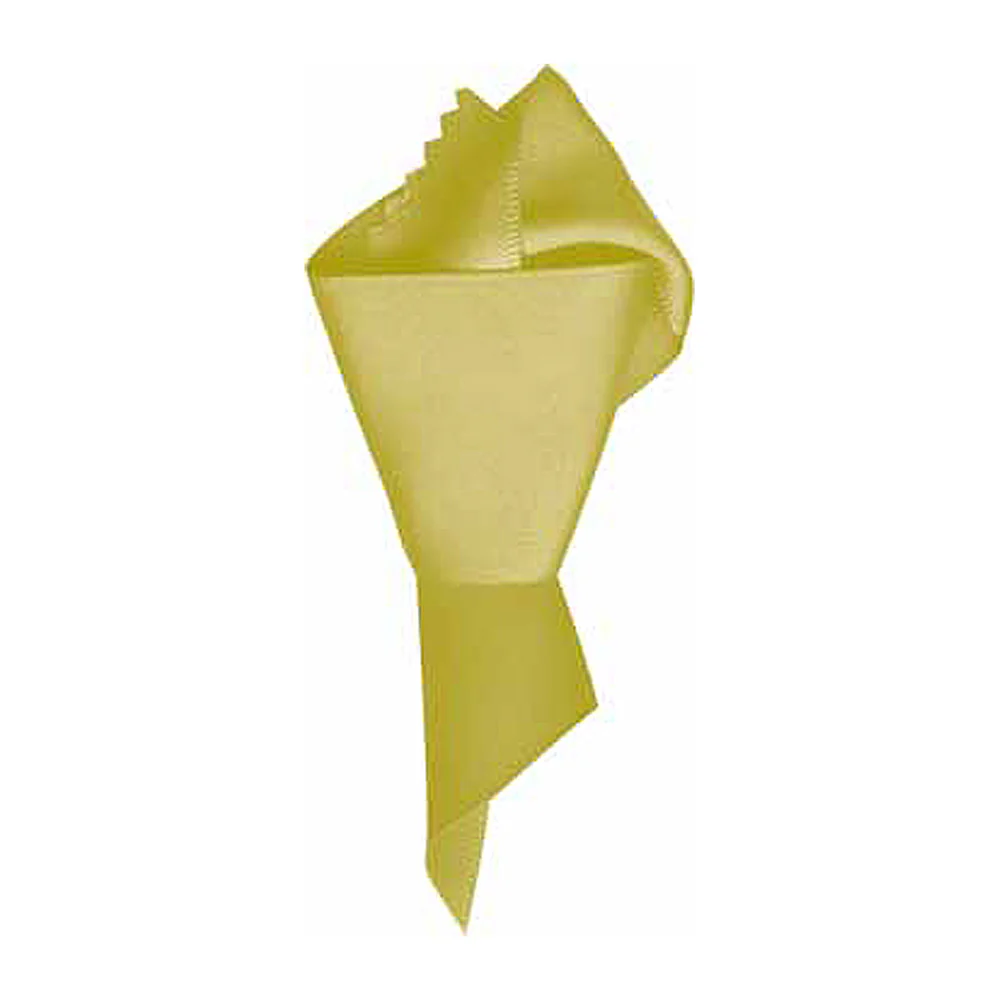 ELAN Double Face Satin Ribbon 36mm x 5m - Baby Yellow