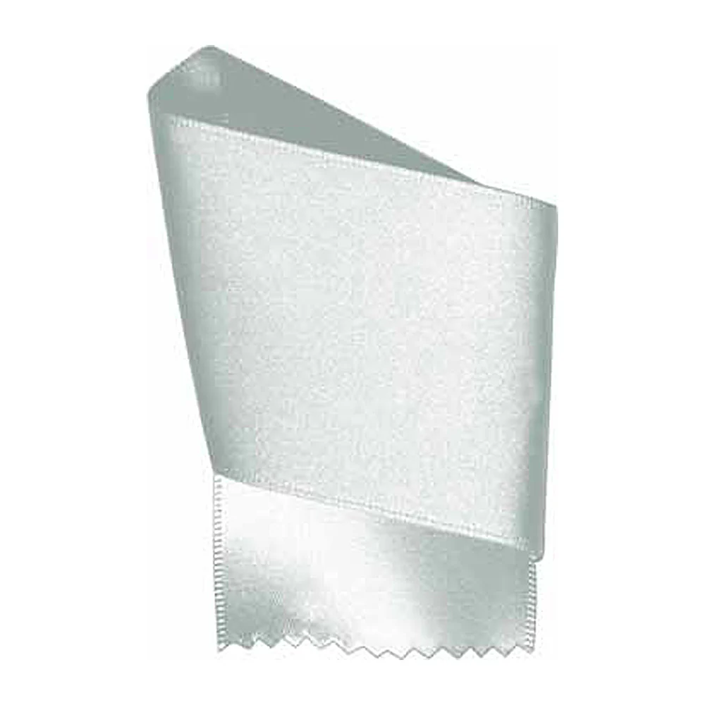 ELAN Double Face Satin Ribbon 50mm x 3.5m - White