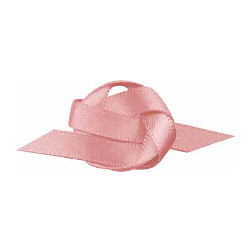 ELAN Double Face Satin Ribbon 6mm x 5m - Baby Pink