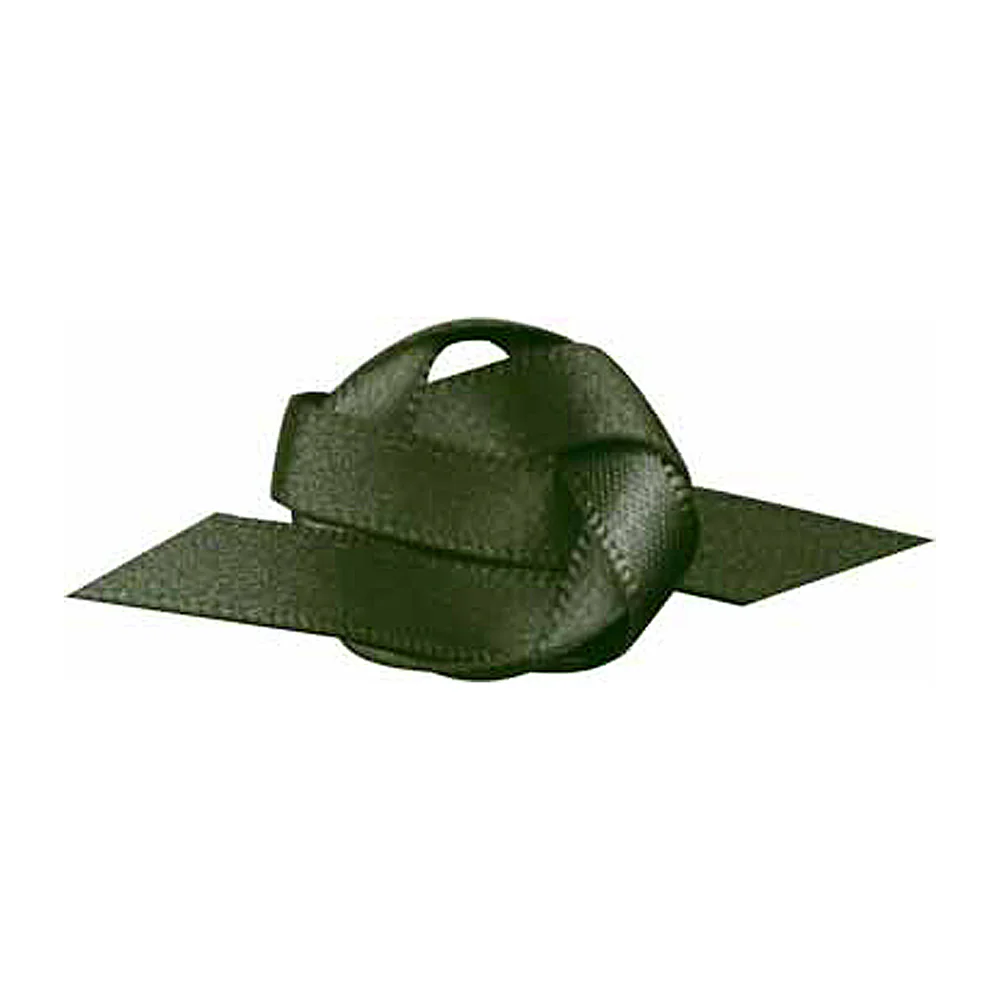 ELAN Double Face Satin Ribbon 6mm x 5m - Xmas Green