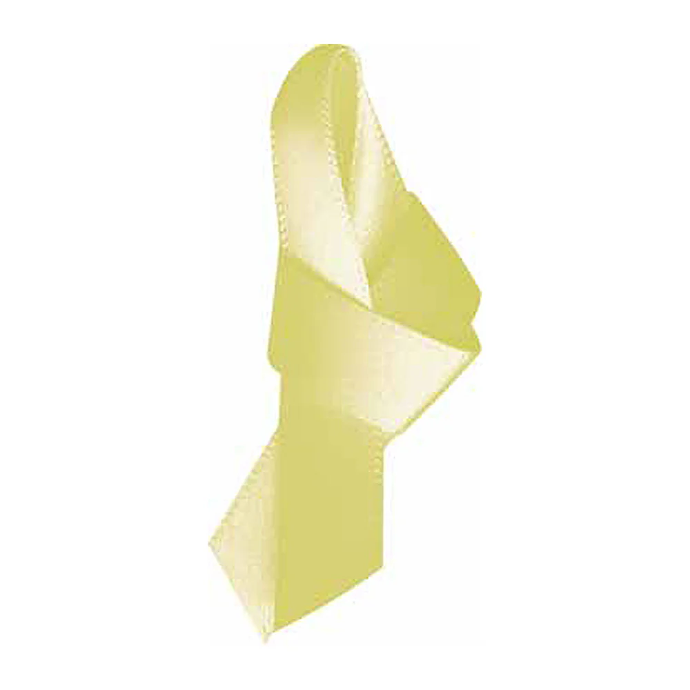 ELAN Double Face Satin Ribbon 9mm x 5m - Ecru