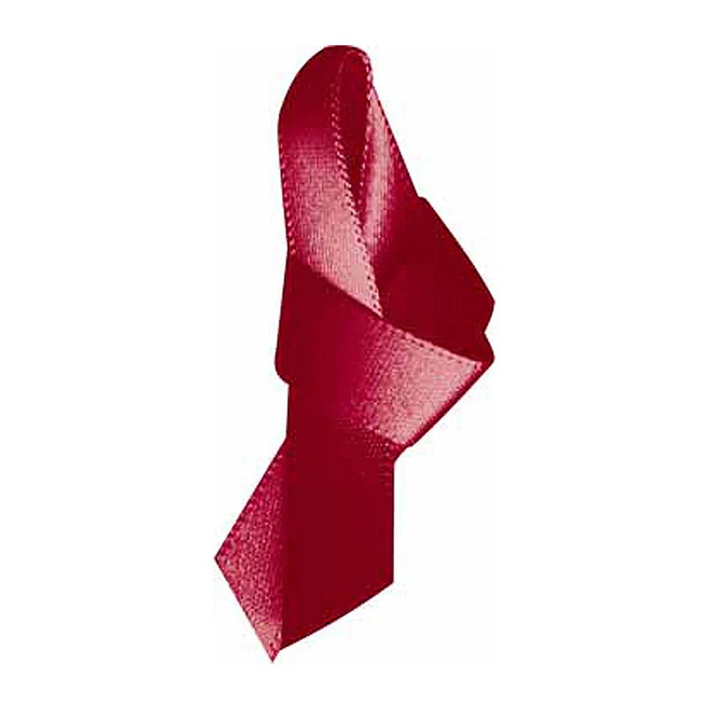 ELAN Double Face Satin Ribbon 9mm x 5m - Red