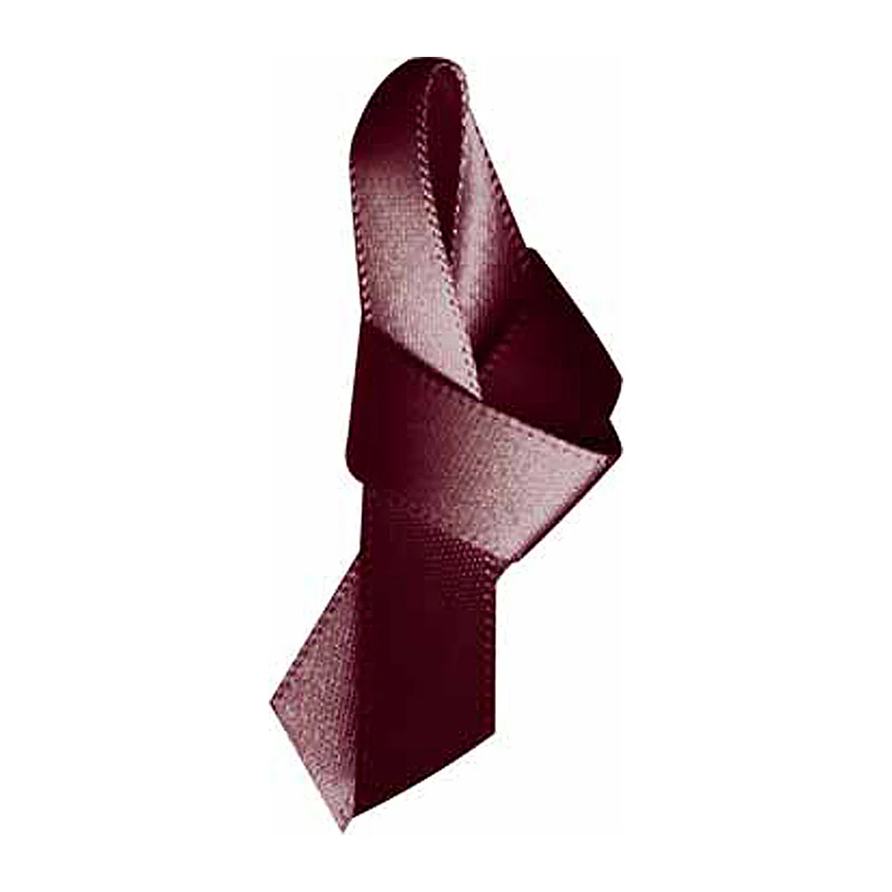 ELAN Double Face Satin Ribbon 9mm x 5m - Wine