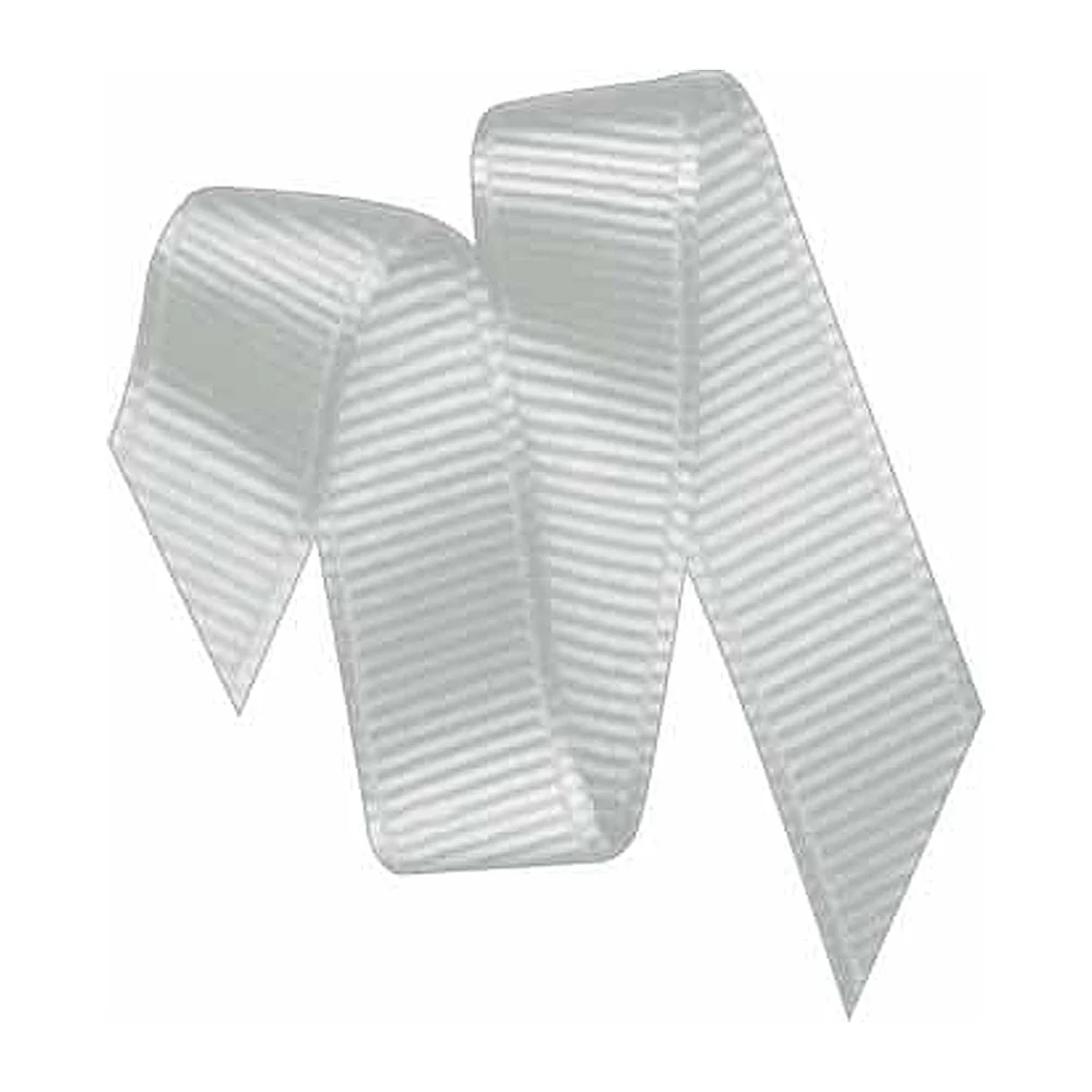 ELAN Grosgrain Ribbon 12mm x 5m - White