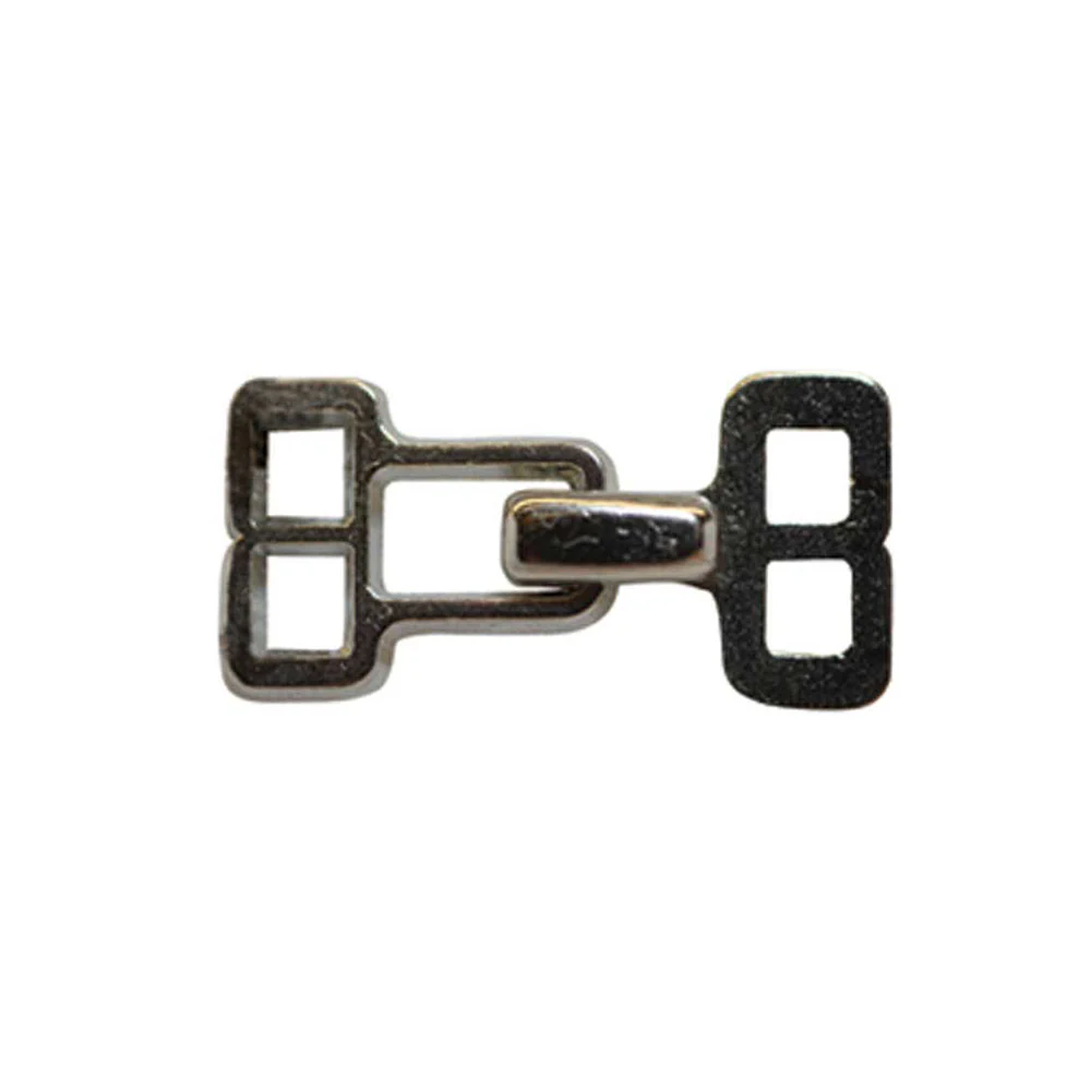 ELAN Hook & Eye - Silver -2 pcs