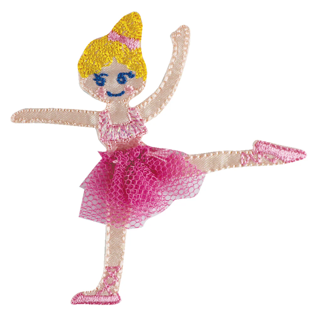 ELAN Motif - Ballerina In Pink - 70mm -1 pcs - Image 2