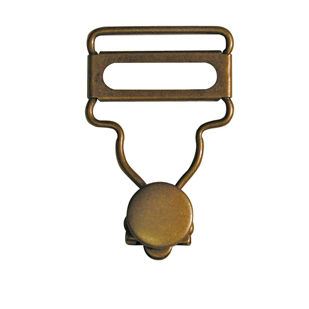 ELAN Overall Buckle - 25mm (1") - Antique Gold -2 pcs