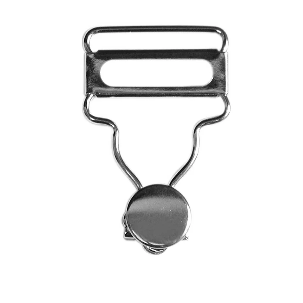 ELAN Overall Buckle - 25mm (1") - Silver -2 pcs