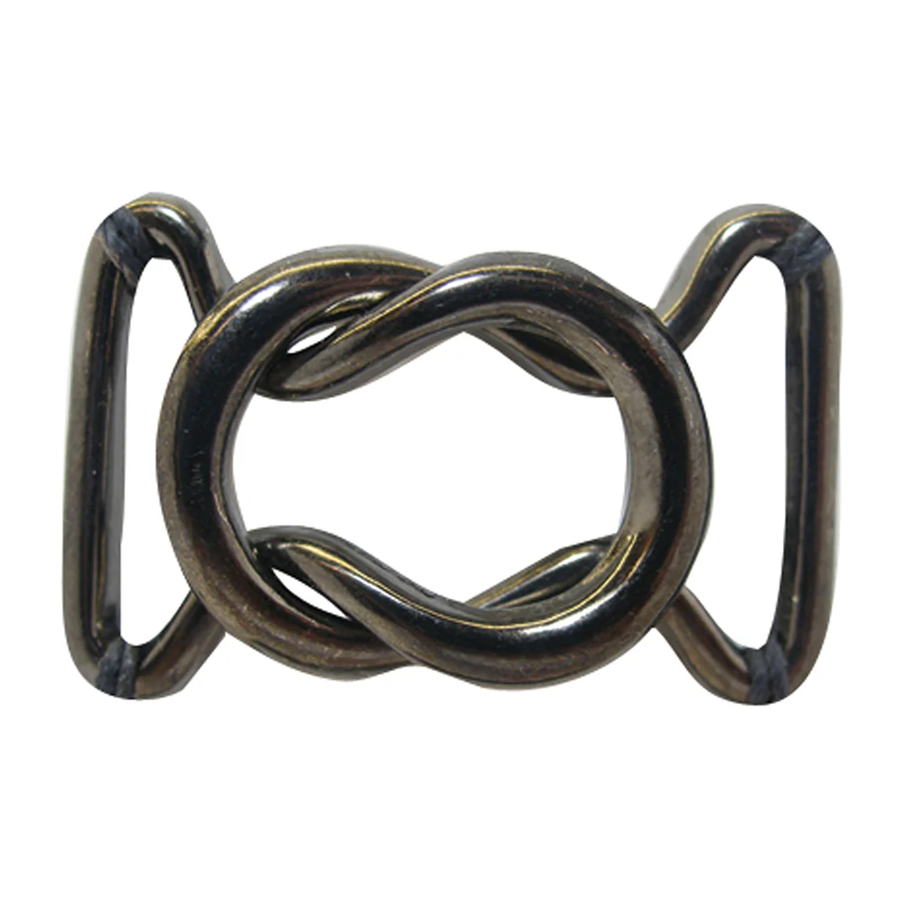 ELAN Wire Clasp - 30mm (1⅛") - Gunmetal -2 pcs
