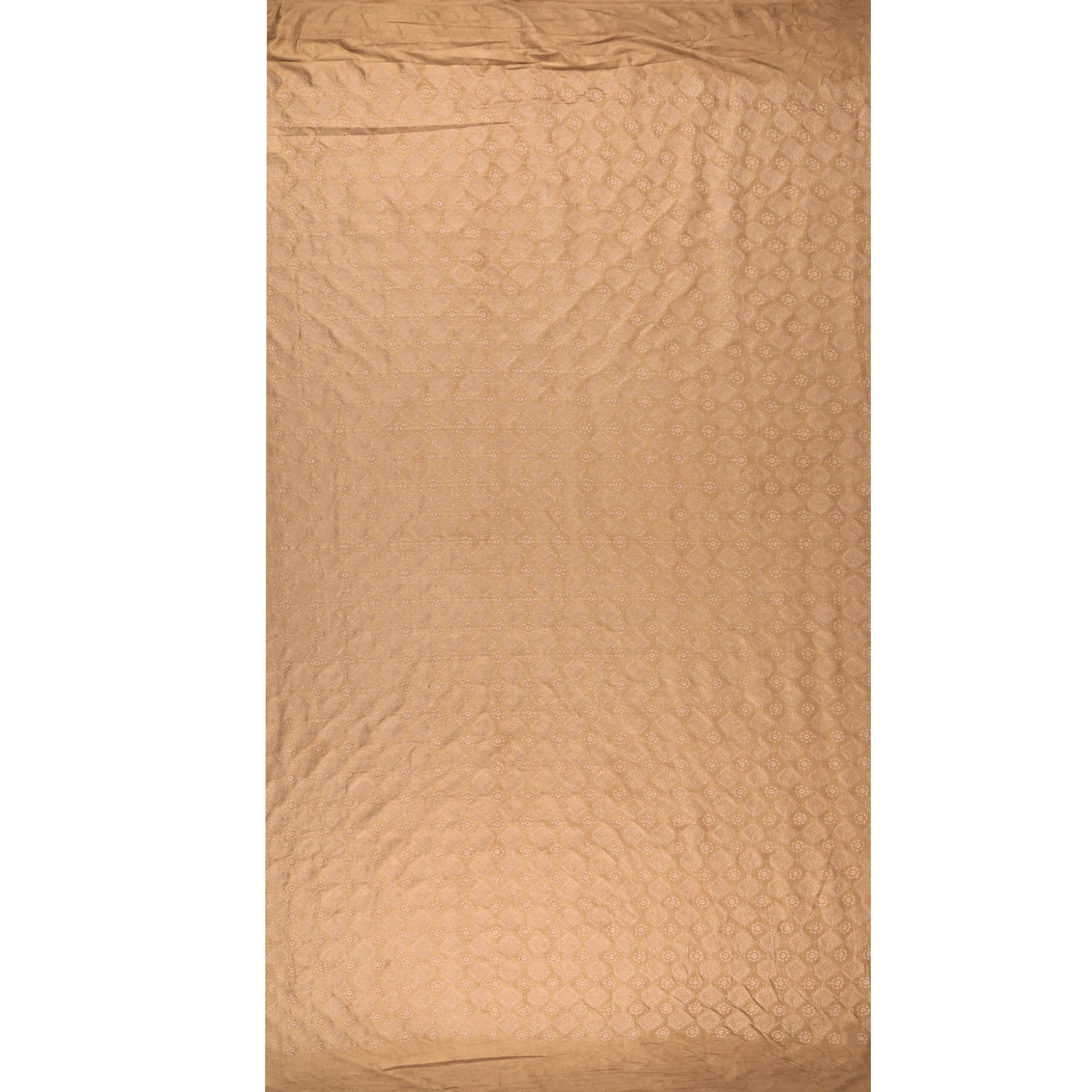 Embroidered Faux Suede - ACADEMY - 001 - Camel - Image 4