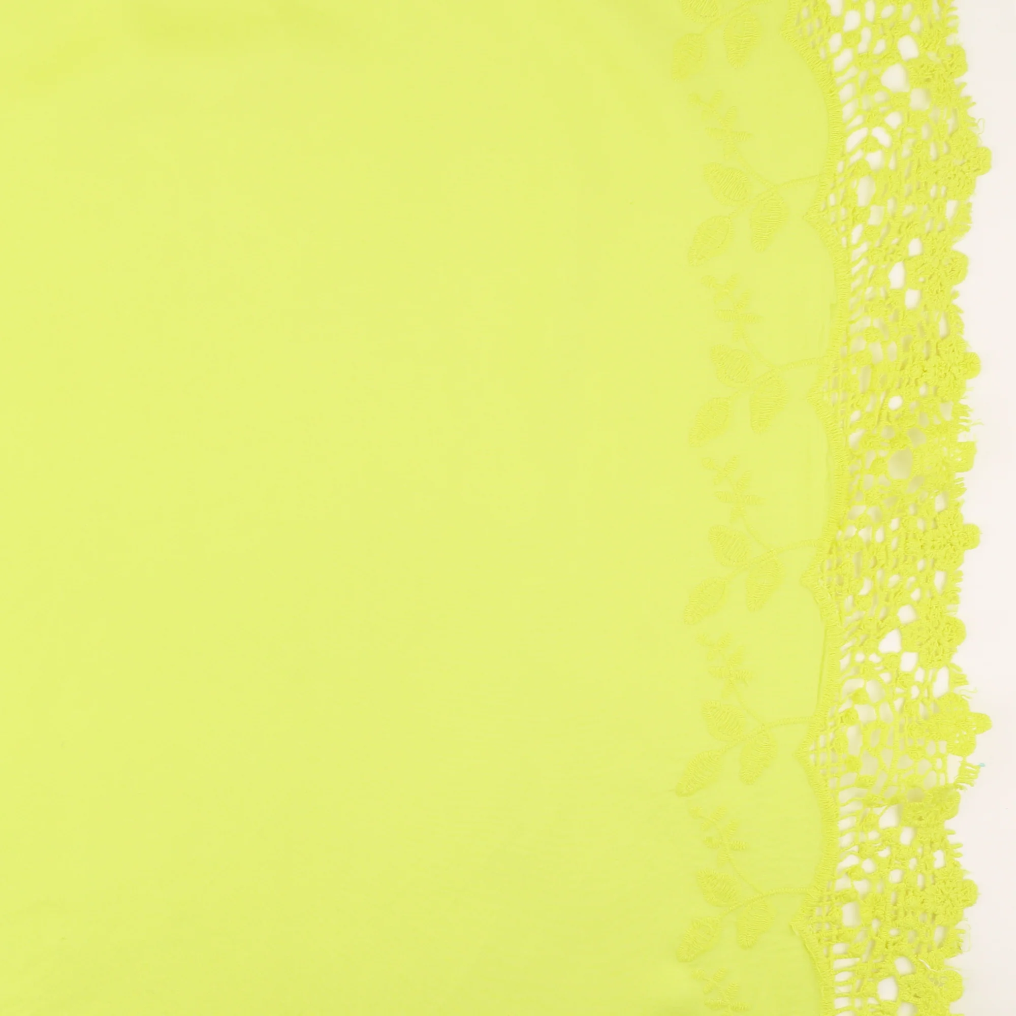 Embroidered Rayon - ADELA - 004 - Yellow