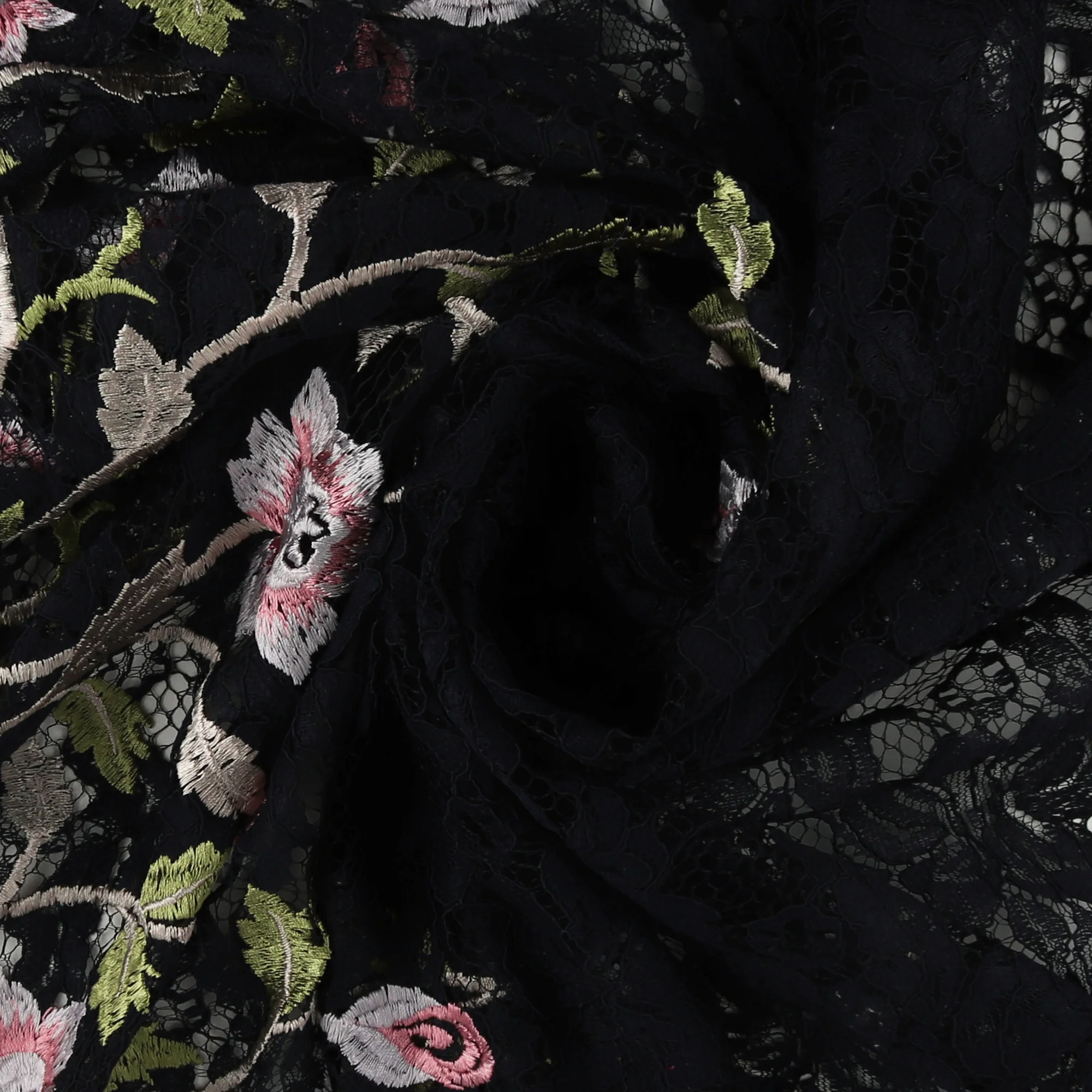Embroidered - SOCIALITE - 001 - Black - Image 2