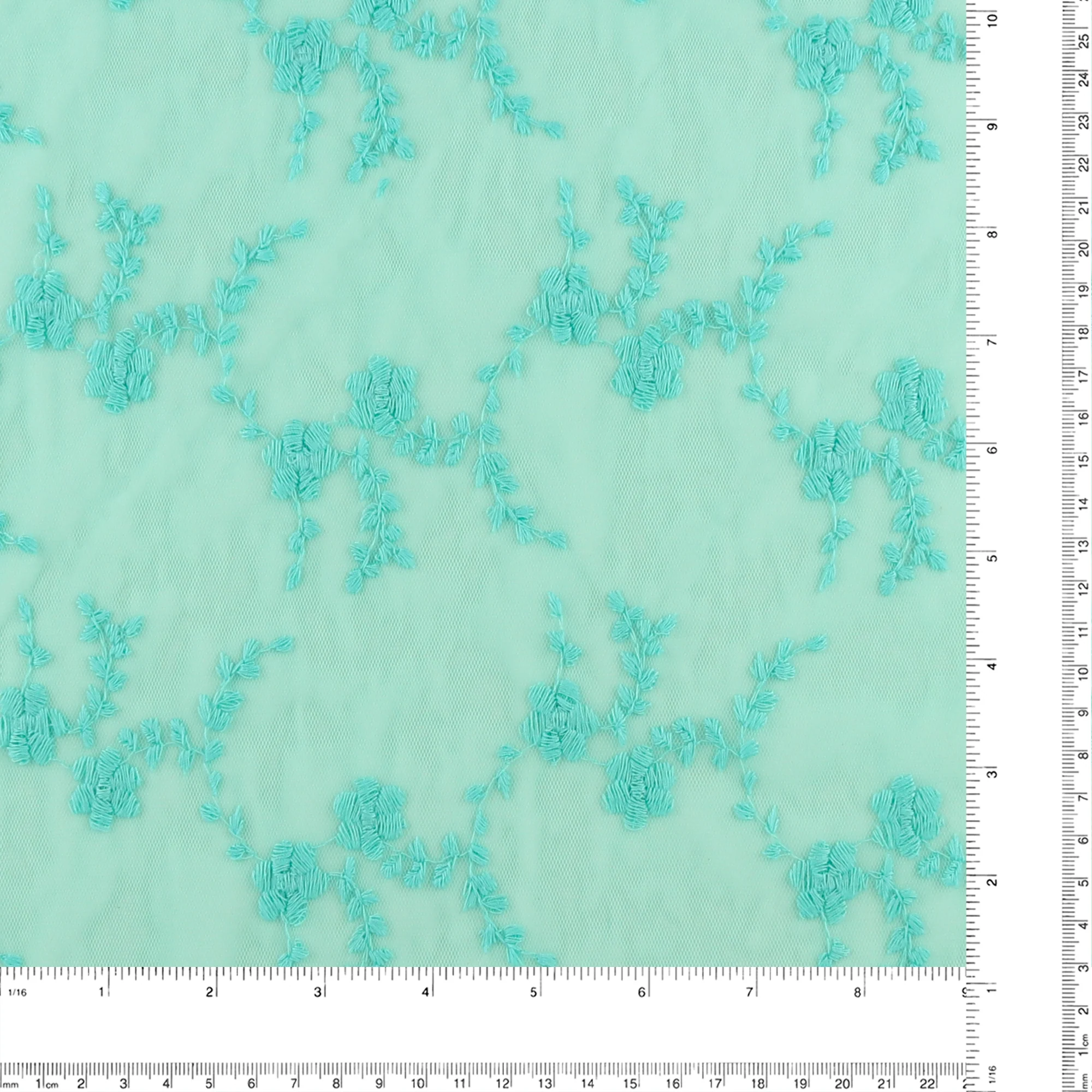 Embroidery - BOHO - 002 - Aqua - Image 3