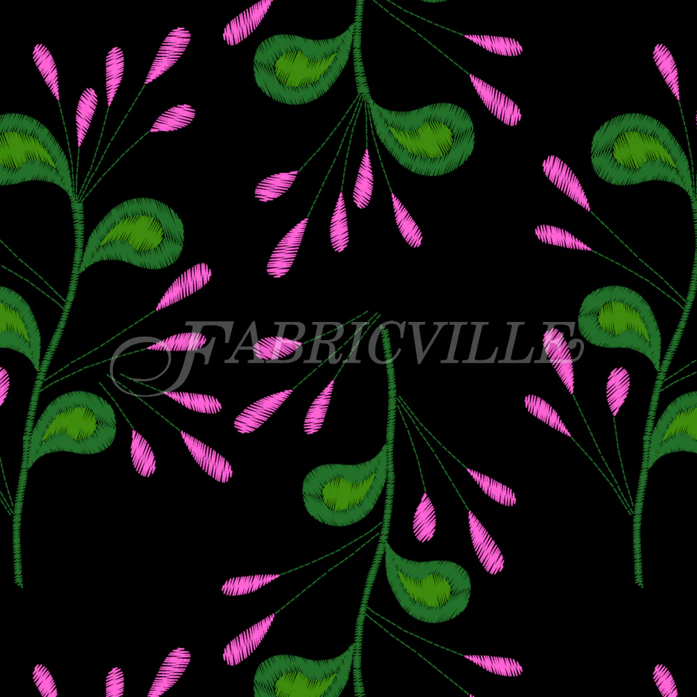 Embroidery Flowers