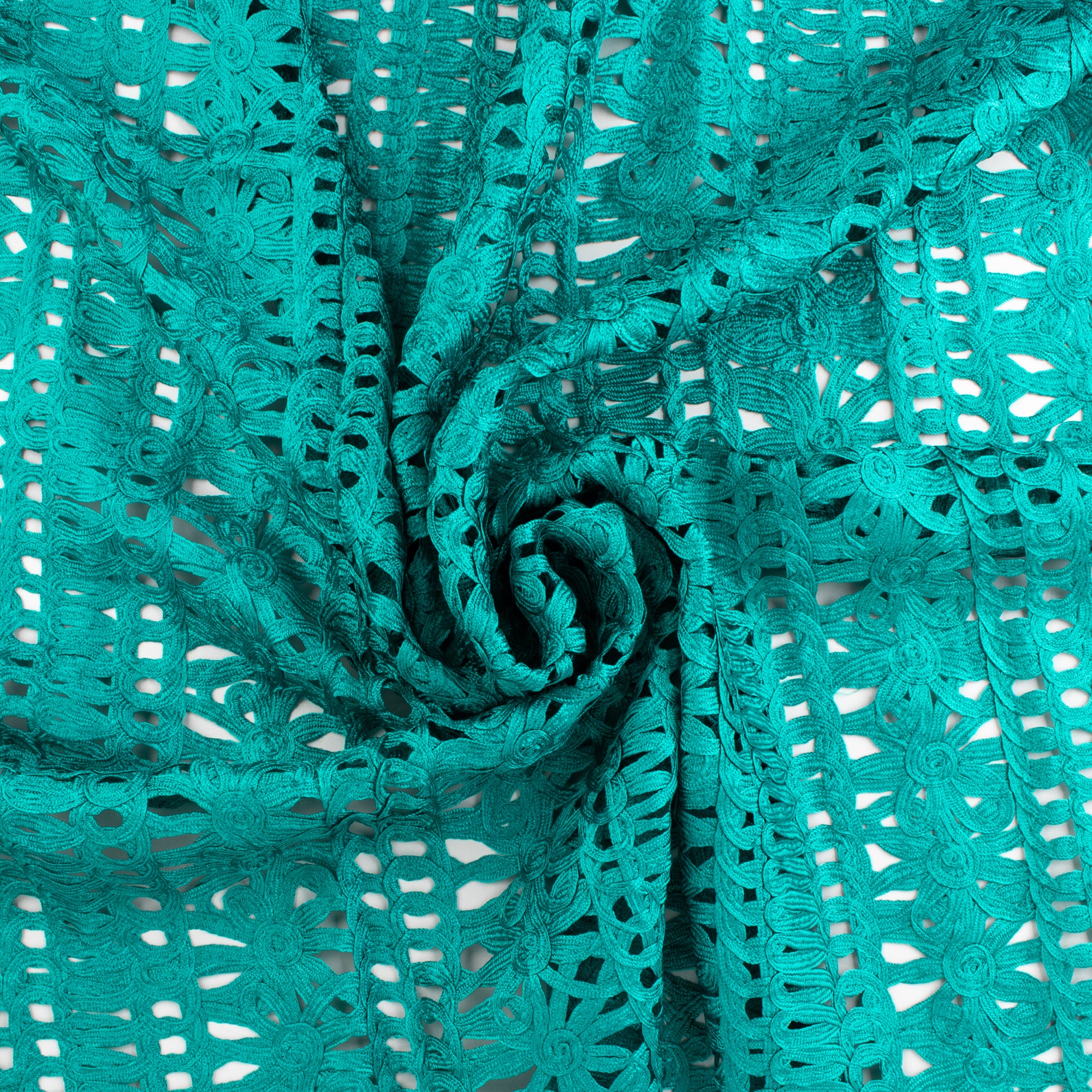Embroidery - NUZIALE - 010 - Turquoise - Image 2
