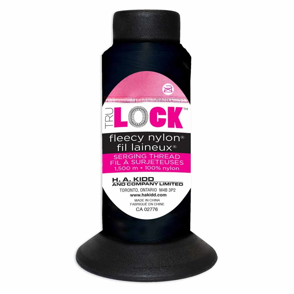 TRULOCK Fleecy Nylon Thread 1500m - Black