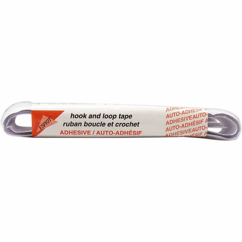 ESPRIT Hook/Loop No-Sew 19mm x 38cm White